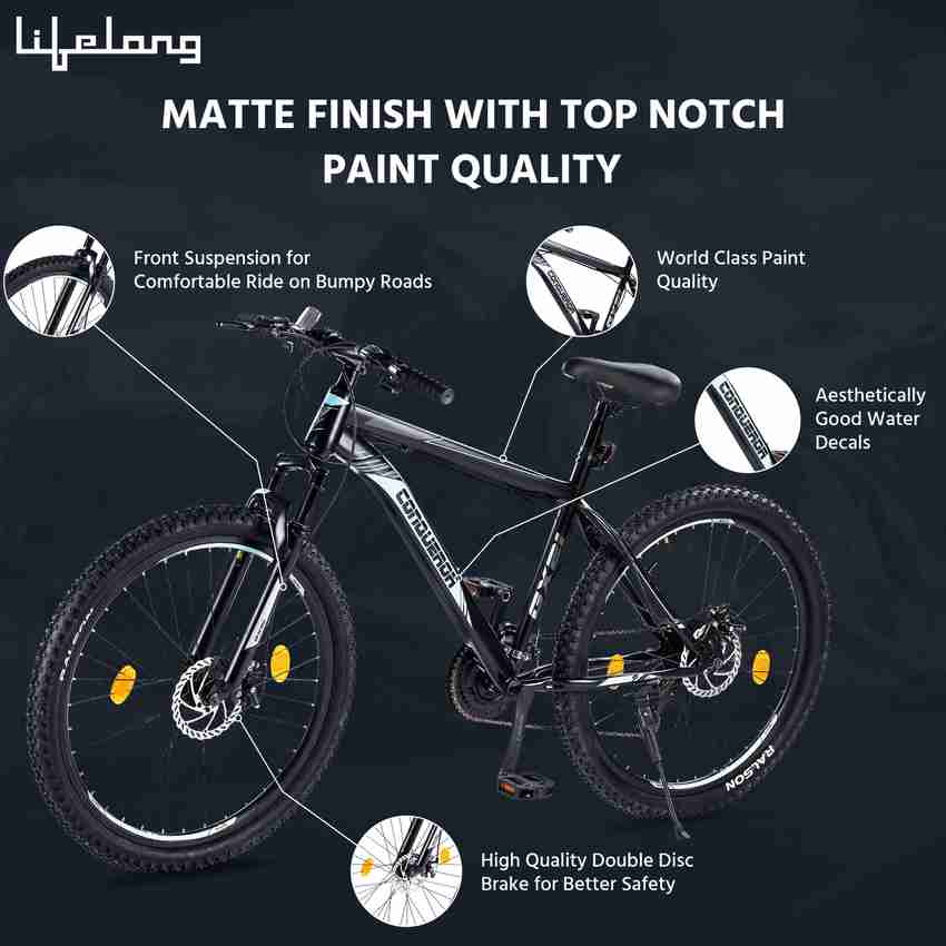 Lifelong LLBC2792 Conqueror GX21 with Dual Disc 27.5 T Mountain Cycle