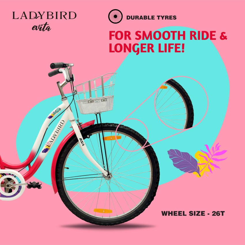 Lady bird cycle tyre size sale