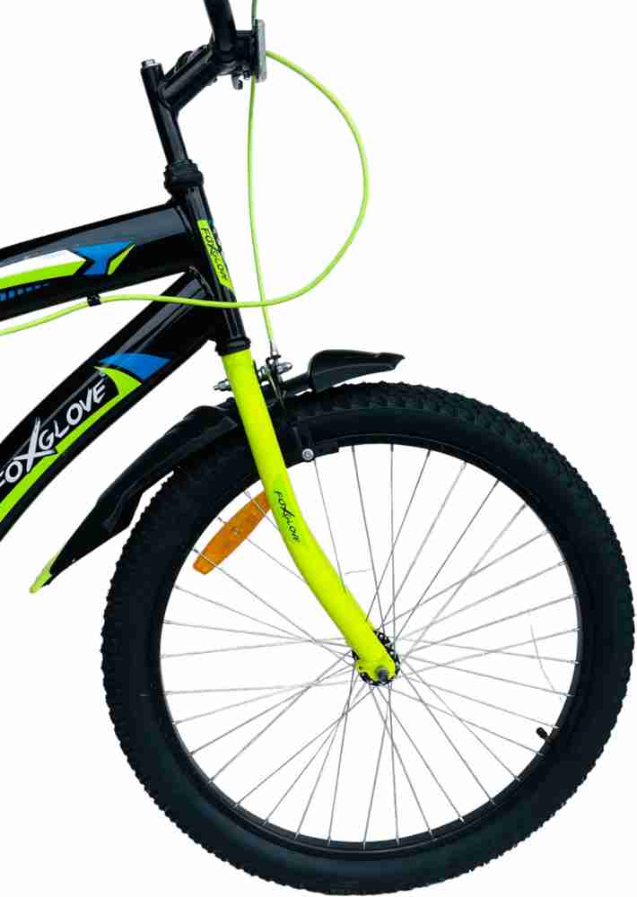 FOXGLOVE SIERRA 24T SPORTY F GREEN CYCLE TYRE TUBE FOR HEIGHT 4.5
