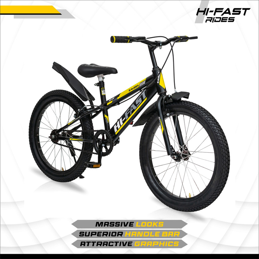 Hi Fast Smassh Sports Cycle For 7 To 10 Years Boys Girls 85 Assembled 20 T Road Cycle Price in India Buy Hi Fast Smassh Sports Cycle For 7 To 10 Years