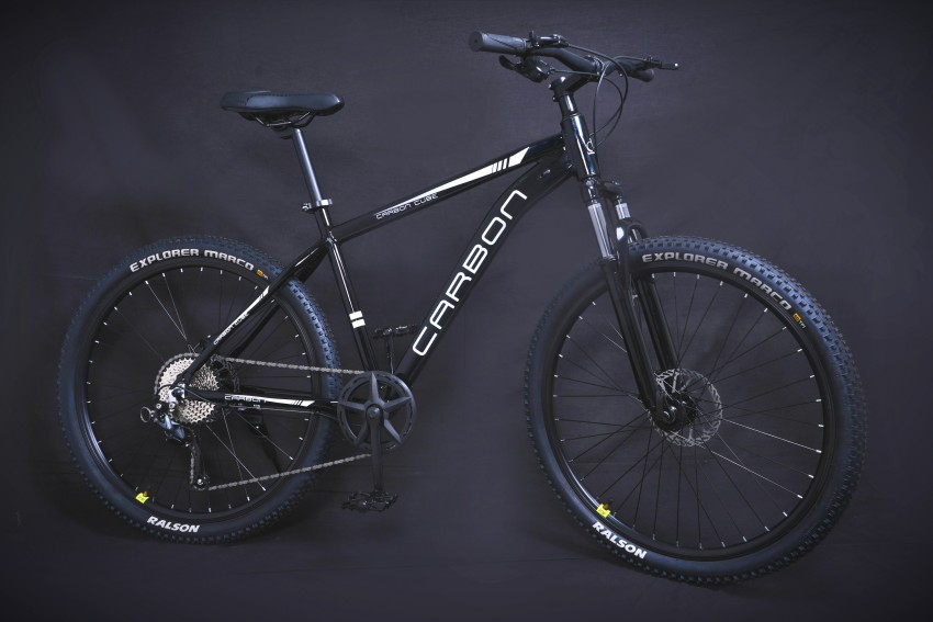 CarbonBike CARBON CUBE Fully Alloy Premium MTB Bike 9 Speed Shimano Geared 27.5 T Mountain Hardtail Cycle Price in India Buy CarbonBike CARBON CUBE Fully Alloy Premium MTB Bike 9 Speed Shimano