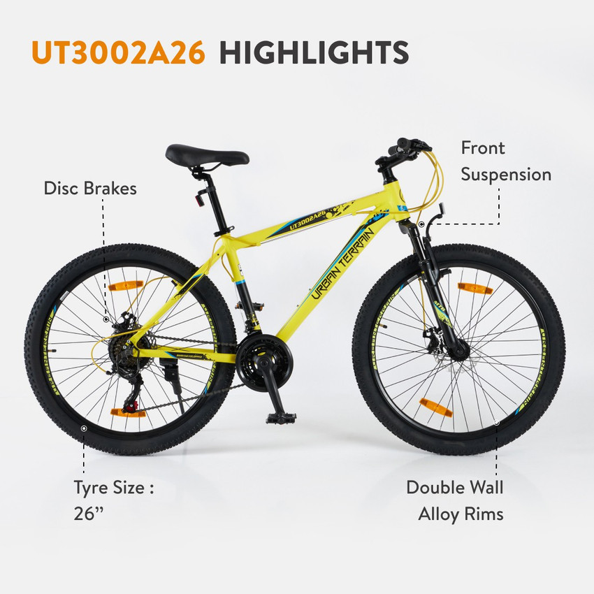 urban terrain ut3001a26 alloy mtb