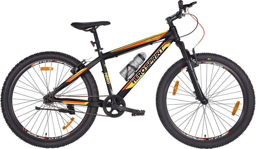 HERO Voltage 27.5 T Mountain Cycle Price in India Buy HERO Voltage 27.5 T Mountain Cycle online at Flipkart