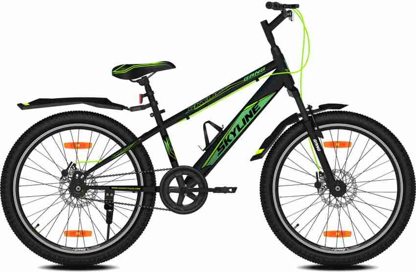 GANG Cycles Skyline Single Speed Front Suspension With Dual Disc Brake Bike 24 T Mountain Cycle Price in India Buy GANG Cycles Skyline Single Speed Front Suspension With Dual Disc Brake Bike 24