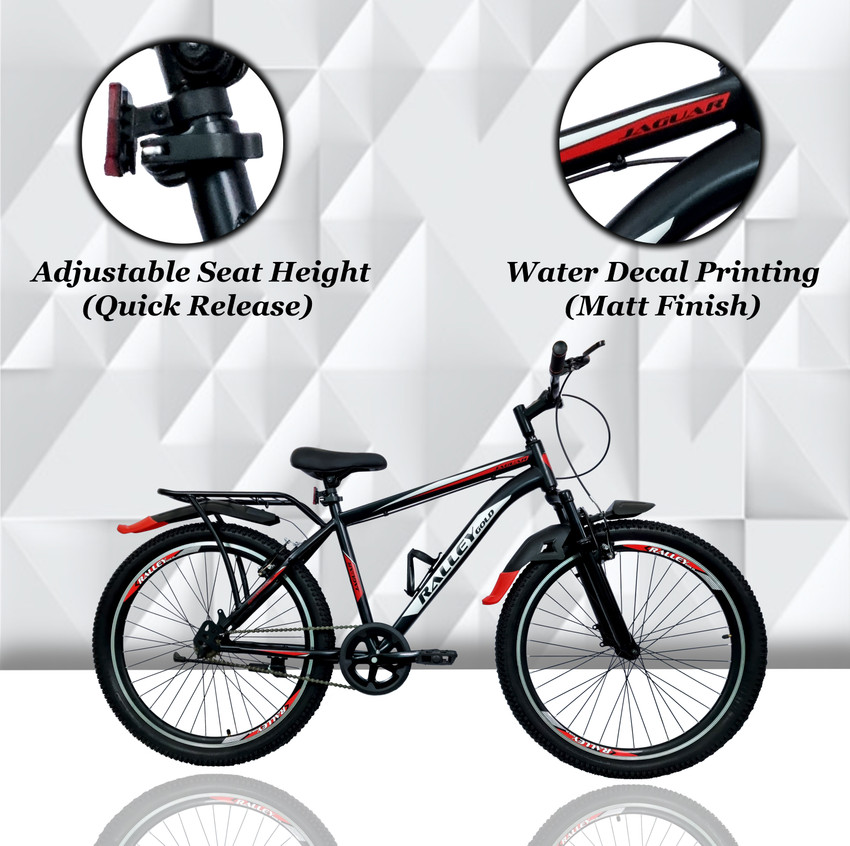 Ralley Gold JAGUAR Series Full Size Bicycle with Carrier Front
