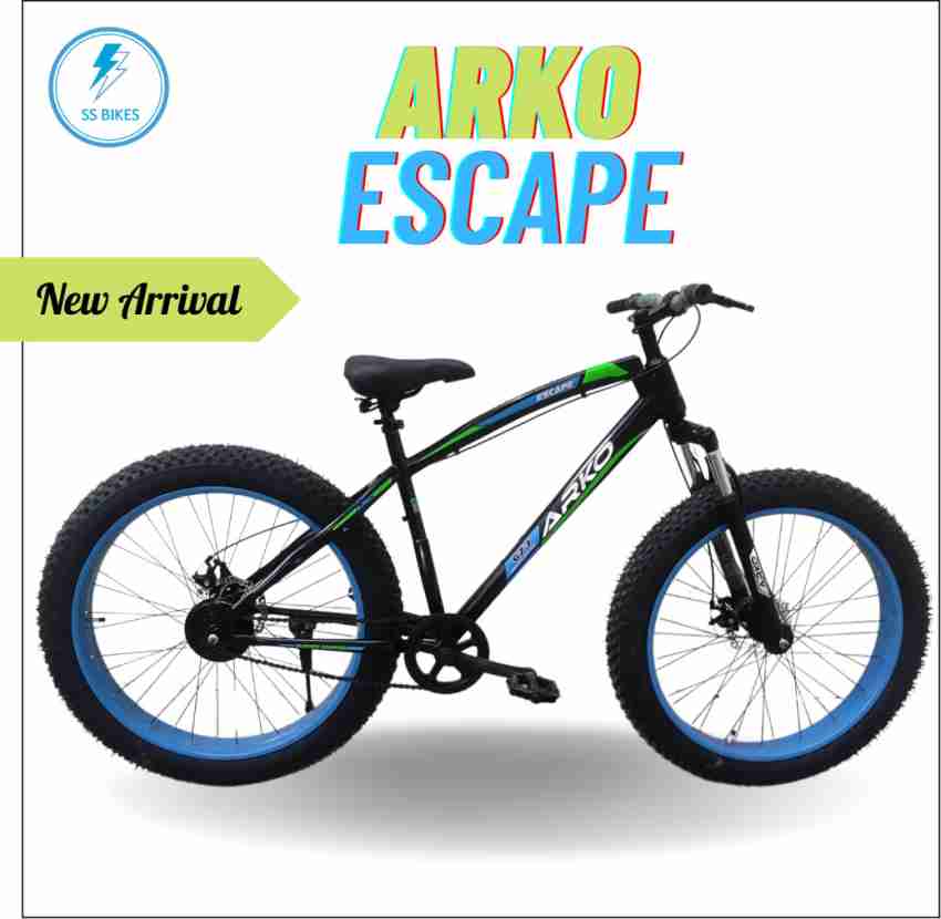 SS Bikes Escape Fat Bike 26 T Fat Tyre Cycle Price in India Buy