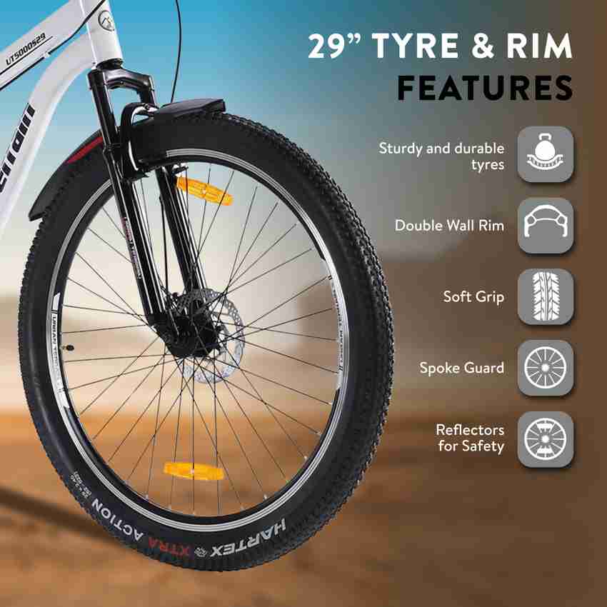 Urban Terrain Bolt Cycles for Men with Steel Frame Dual Disc Brake MTB Bike UT5000S29 29 T Road Cycle Price in India Buy Urban Terrain Bolt Cycles for Men with