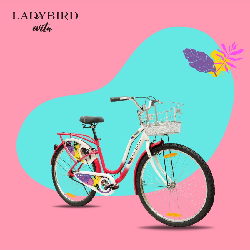 Flipkart lady shop bird cycle