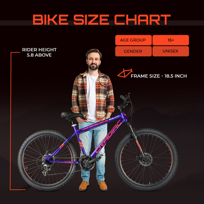 CRADIAC SQUAD 29 T Mountain Hardtail Cycle Price in India Buy