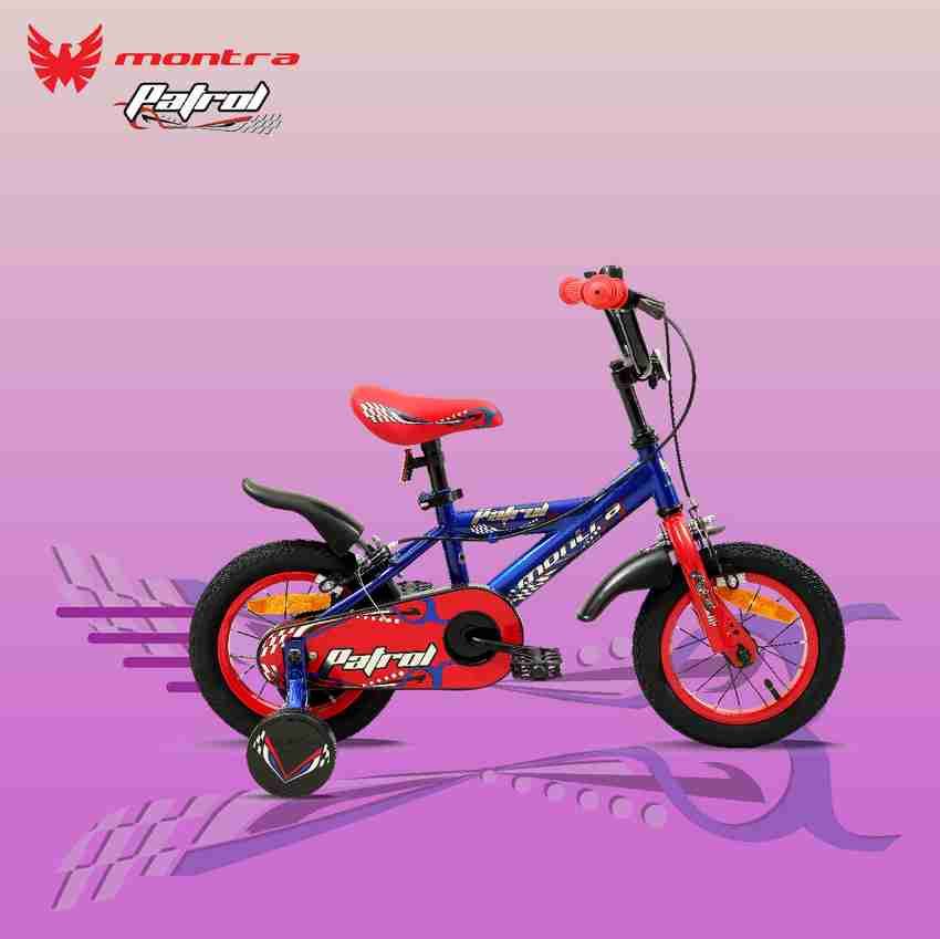 Montra Patrol blue for 2 to 5 years kids 12 T Road Cycle Price in India Buy Montra Patrol blue for 2 to 5 years kids 12 T Road Cycle online at Flipkart