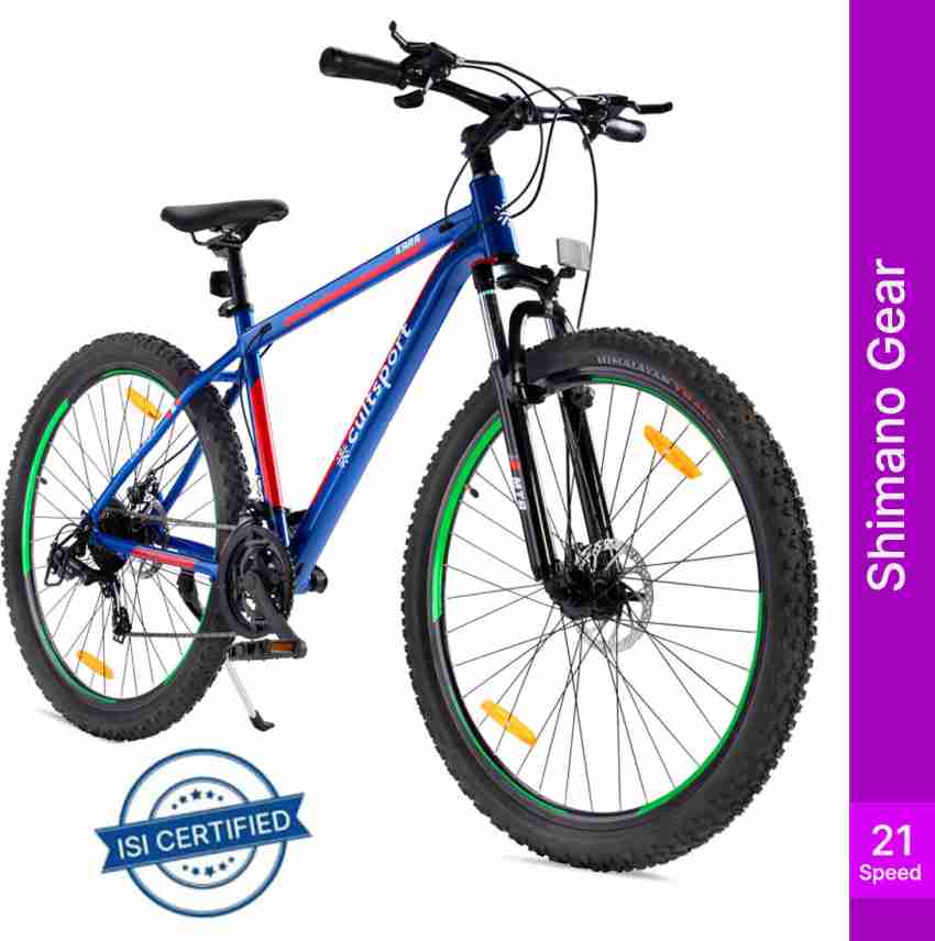 Cultsport KARA29TBLUE, Alloy MTB with 21 Shimano Gear, Cycling Event & Ride  Tracking App 29 T Road Cycle Price in India - Buy Cultsport KARA29TBLUE,  Alloy MTB with 21 Shimano Gear, Cycling