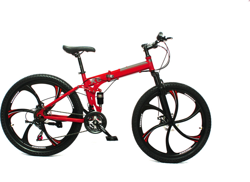 Cheap folding mountain bike sales