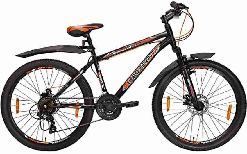 CalcuttaCycleCo Hero Sprint Growler 26T 21 Speed with Dual Disc