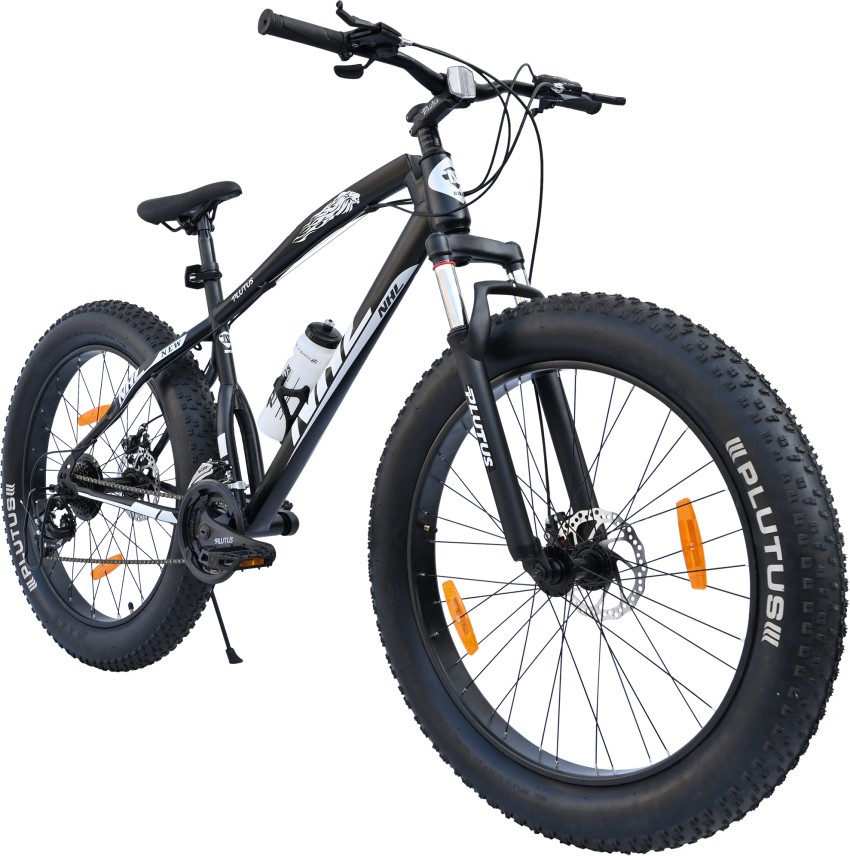 PLUTUS Jaguar Bike with Multi Speed with Dual Disc Brake 26 T Fat Tyre Cycle Price in India Buy PLUTUS Jaguar Bike with Multi Speed with Dual Disc Brake 26 T