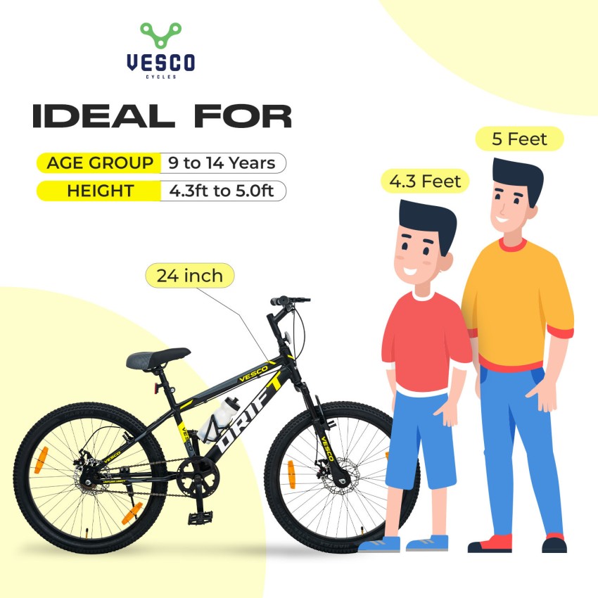 Age group for 20 best sale inch bike