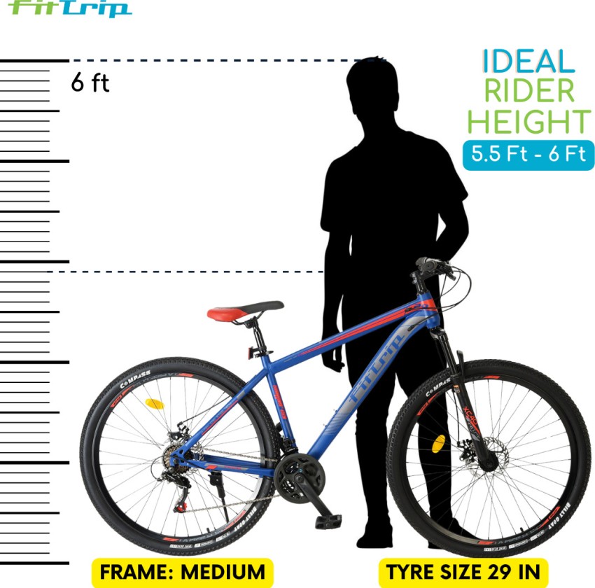 29er discount size chart