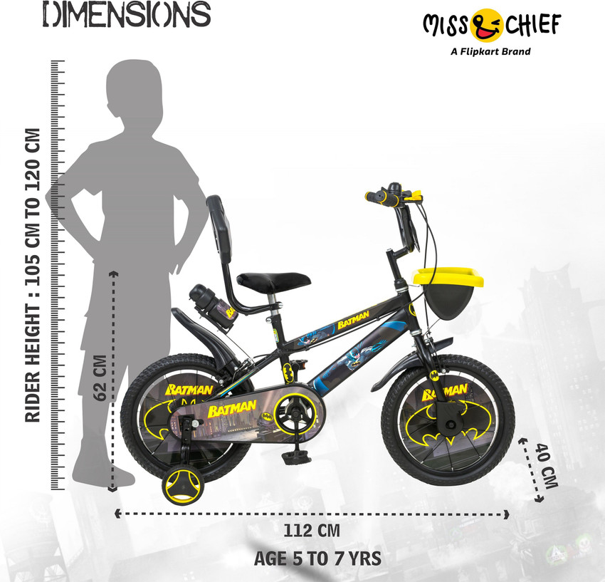 Batman bike for 4 year old deals