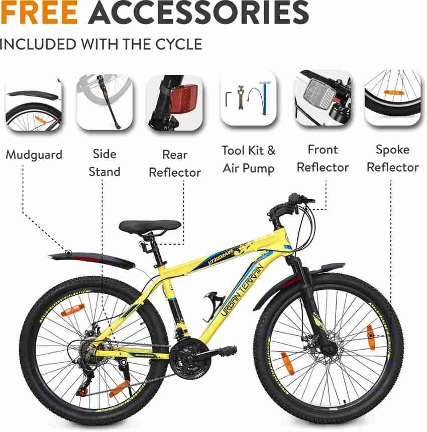 Urban Terrain UT3002A26 Alloy MTB with 21 Shimano Gear and