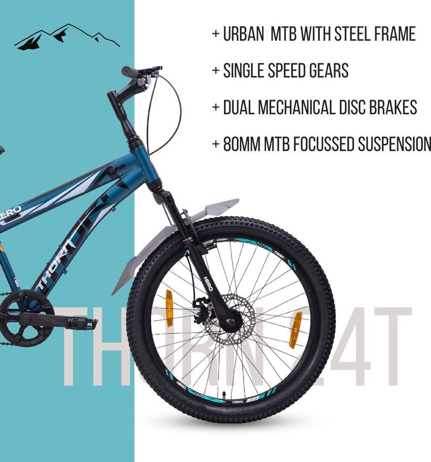 hero sprint thorn 24t mountain bicycle