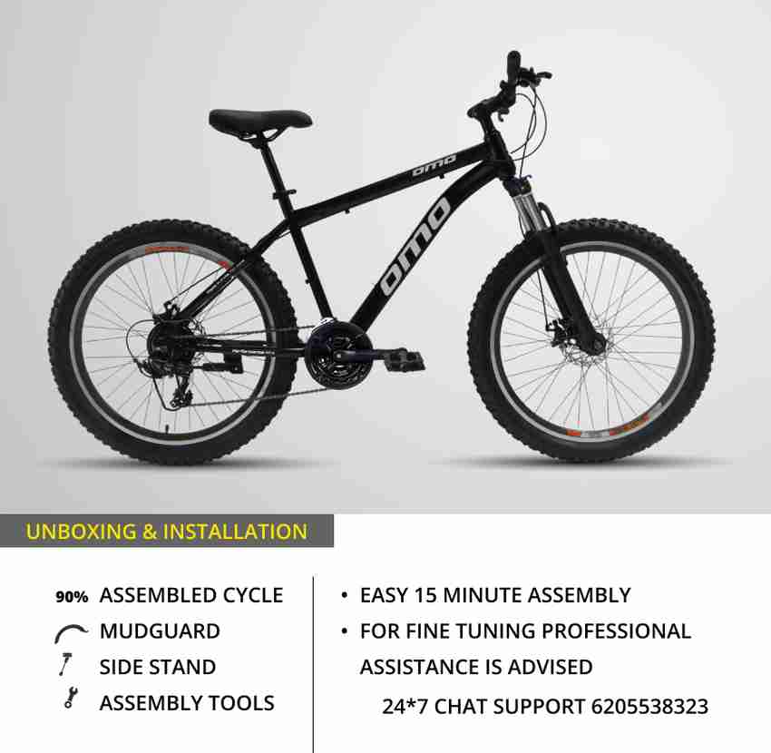 OMO Vagator Semi Fat 21 Speed 26 T Fat Tyre Cycle 26 T