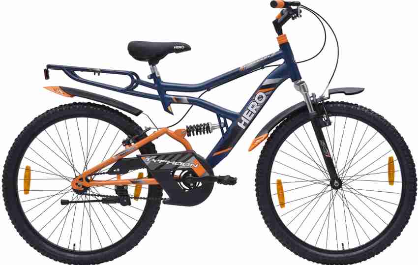 HERO Typhoon 26 T Mountain Cycle Price in India Buy HERO Typhoon 26 T Mountain Cycle online at Flipkart