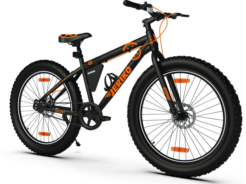 GANG JERIKO Non Suspension Dual Disc Brake 24 T Fat Tyre Cycle Price in India Buy GANG JERIKO Non Suspension Dual Disc Brake 24 T Fat Tyre Cycle online at Flipkart