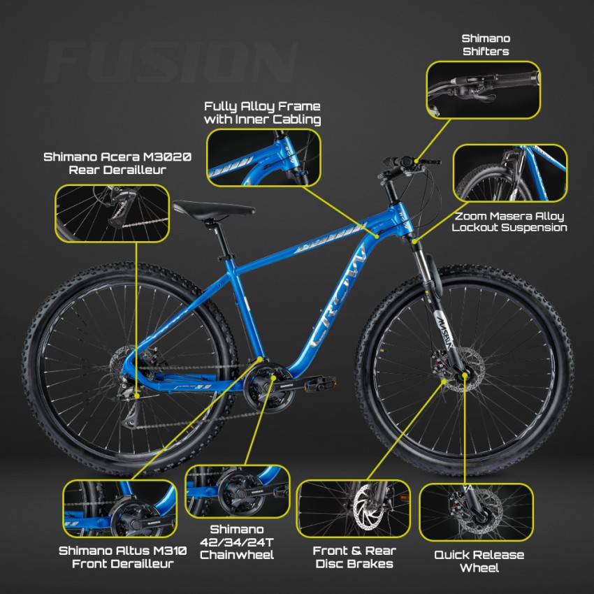 Fusion mountain bike store price