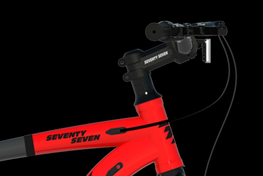 SEVENTY SEVEN RACE Rigid Suspension Dual Disc Brake Frame 18