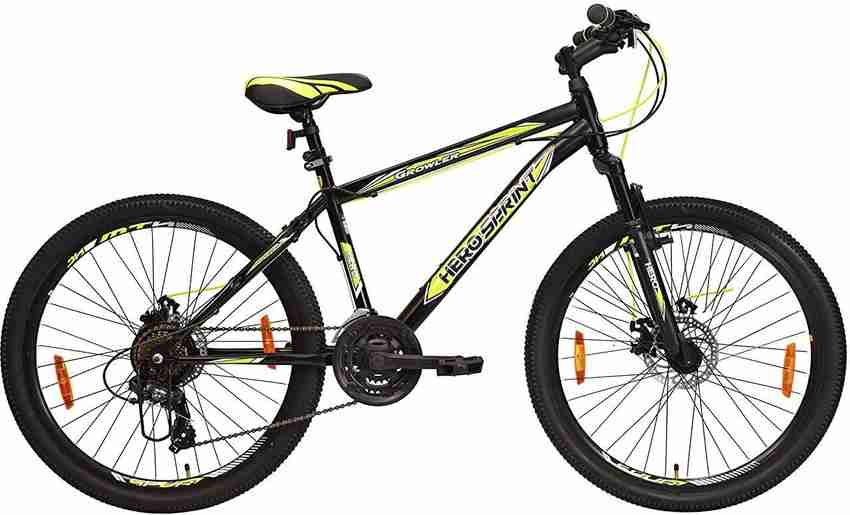 NRCC Hero Sprint Growler 27.5T 21 Speed with Dual Disc 27.5 T Road Cycle Price in India Buy NRCC Hero Sprint Growler 27.5T 21 Speed with Dual Disc 27.5 T Road