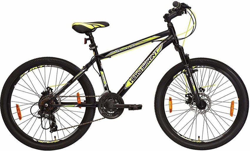 NRCC Hero Sprint Growler 27.5T 21 Speed with Dual Disc 27.5 T Road Cycle Price in India Buy NRCC Hero Sprint Growler 27.5T 21 Speed with Dual Disc 27.5 T Road