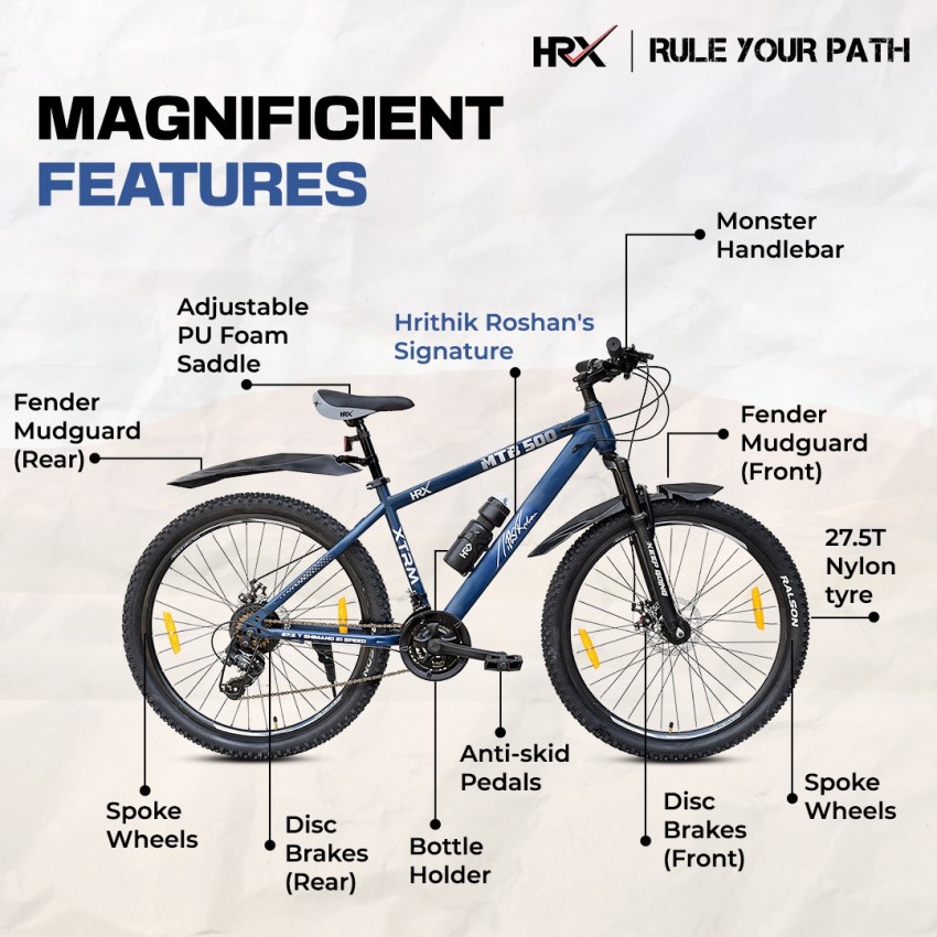 All parts of online mountain bike