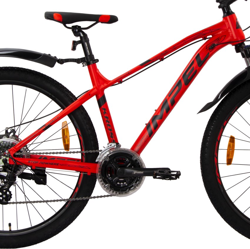 Red and black online bicycle