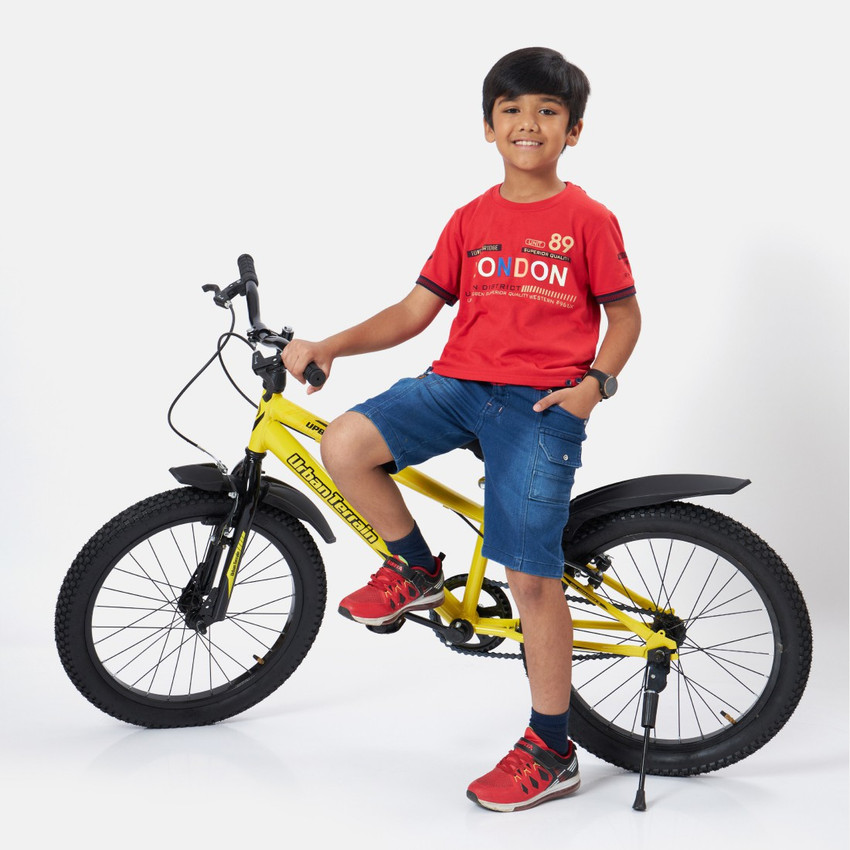 Urban Terrain Upbeat Kids Cycle for 5 8 Year 20 T Hybrid Cycle