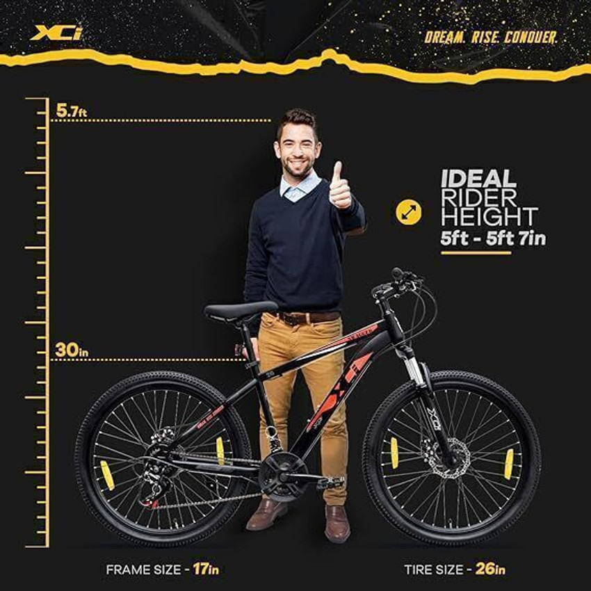 XCi Swagger Shimano Geared for Men 26 T Mountain Cycle Price in India Buy XCi Swagger Shimano Geared for Men 26 T Mountain Cycle online at Flipkart