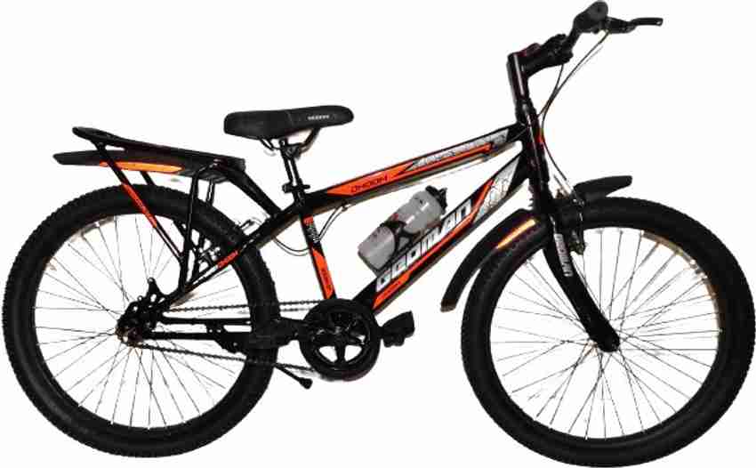 Geoman Dhoom Ranger Carrier Bike Tire 2.40 Sport Power Brake 90 Assembled Bicycle 24 T Hybrid Cycle City Bike Price in India Buy Geoman Dhoom Ranger Carrier Bike Tire 2.40 Sport Power