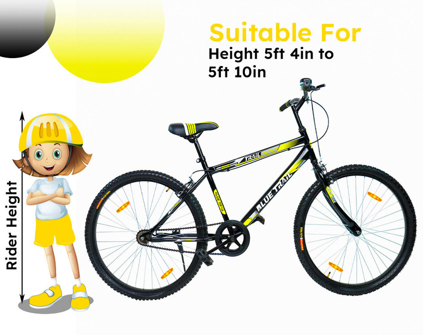 Little Olive Blue Trail 26T Cycle for Boys Girls 26 T Road Cycle