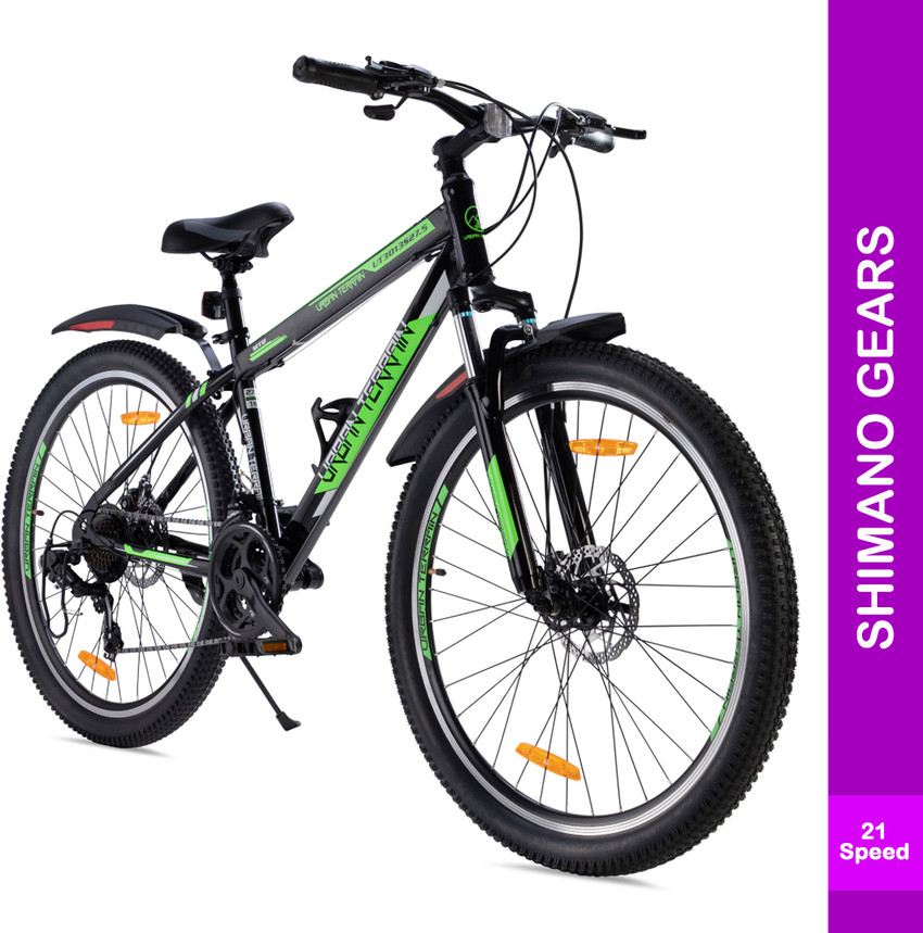 Urban Terrain UT3013S27.5 Steel MTB with 21 Shimano Gear and Installation Services 27.5 T Road Cycle