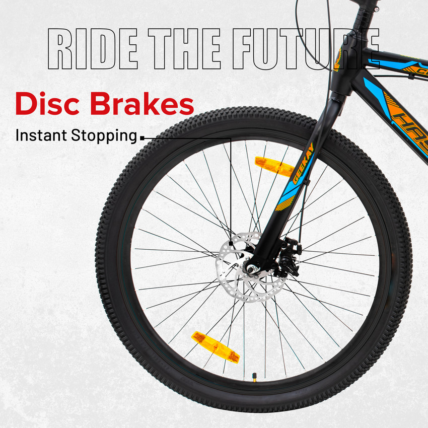 Geekay Hashtag 29T Single Speed Cycle with Dual disc brakes