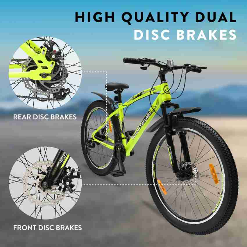 Urban Terrain Shimano Geared Cycles for Men with Dual Disc Brake MTB Bolt Ultra 27.5 T Road Cycle Price in India Buy Urban Terrain Shimano Geared Cycles for Men with Dual
