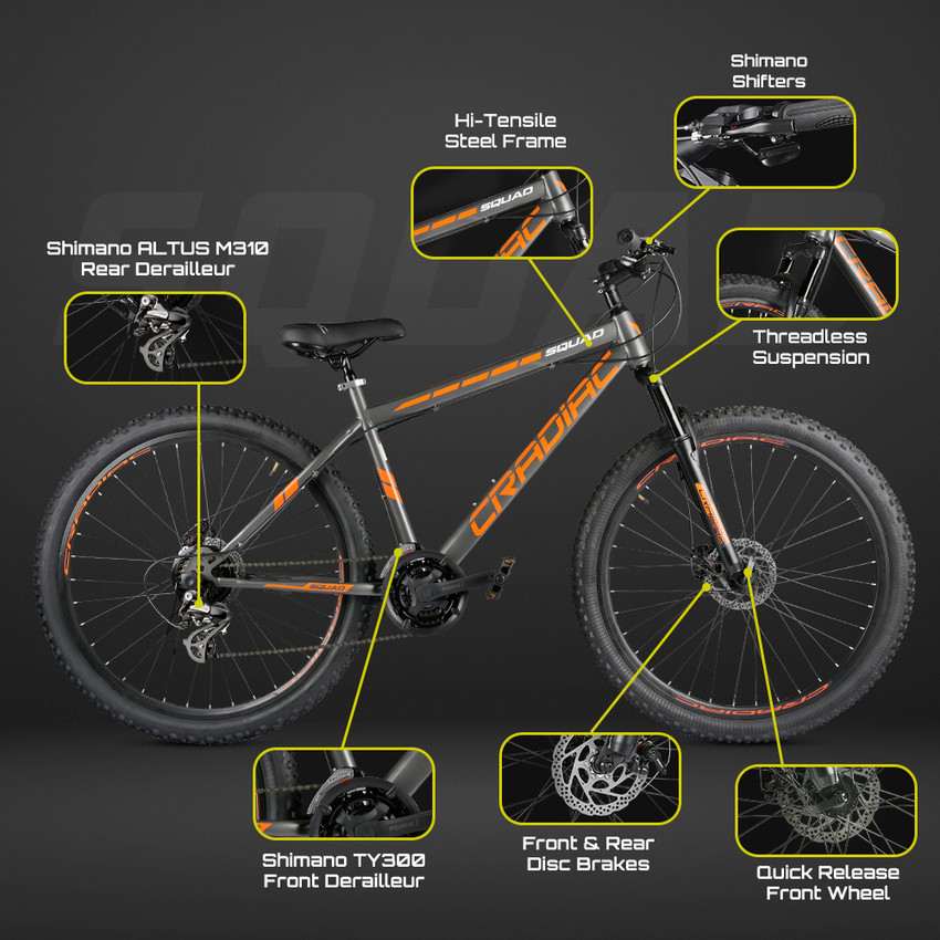 Orange mtb frames sales