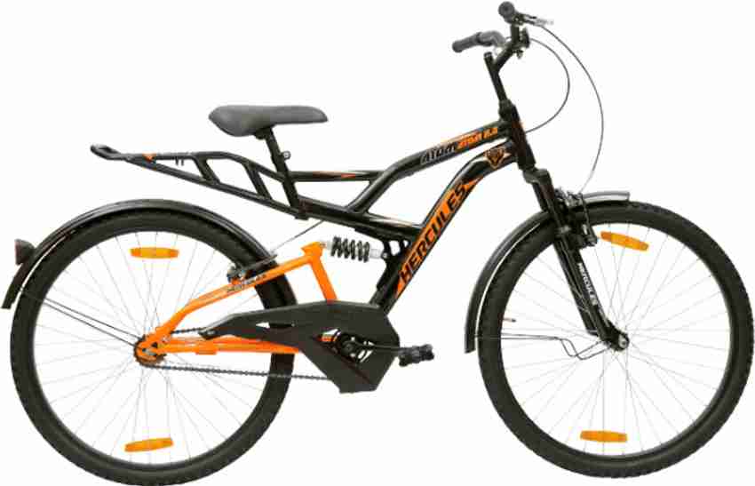 HERCULES NEW ATOM DUAL SUSPENSION Pawer Brake Wheel Size 26 T Mountain Hardtail Cycle Price in India Buy HERCULES NEW ATOM DUAL SUSPENSION Pawer Brake Wheel Size 26 T Mountain Hardtail Cycle online at...