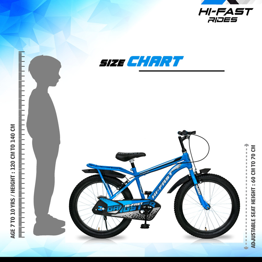 Hi Fast Gangster Sports Cycle For 7 To 10 Years Boys Girls 85 Assembled 20 T Road Cycle Price in India Buy Hi Fast Gangster Sports Cycle For 7 To 10 Years