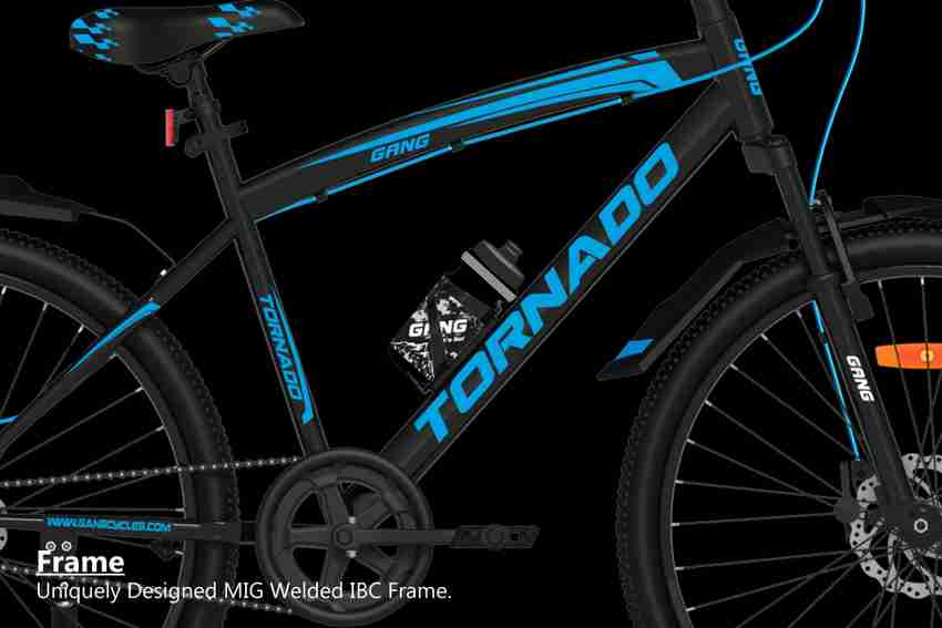 GANG TORNADO Front Suspension Dual Disc Brake with IBC 26 T Mountain Cycle Price in India Buy GANG TORNADO Front Suspension Dual Disc Brake with IBC 26 T Mountain Cycle online