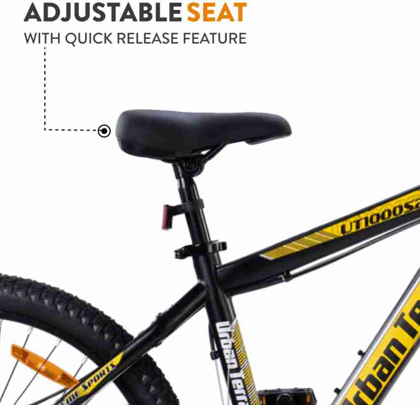 Yellow sales mountain bike