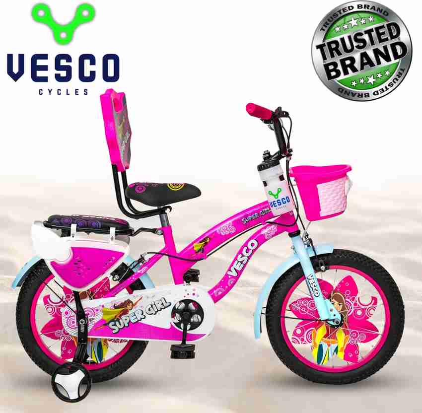 VESCO Girls Kid Cycle Street 14 T BMX Cycle Price in India Buy VESCO Girls Kid Cycle Street 14 T BMX Cycle online at Flipkart