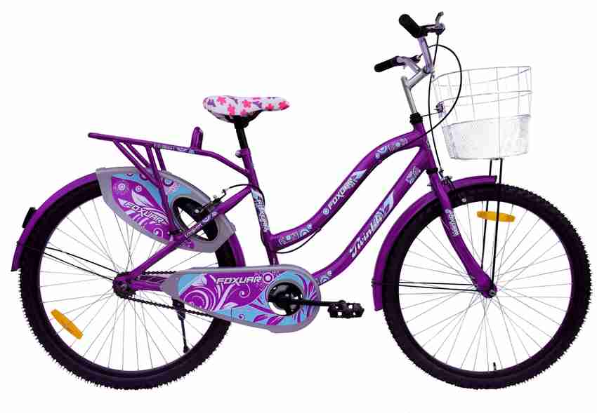 FOXGLOVE TWINKLE 26 INCH LADY BICYCLE PURPLE FOR AGE 8 PLUS YEARS 85 FITTED 26 T Road Cycle Price in India Buy FOXGLOVE TWINKLE 26 INCH LADY BICYCLE PURPLE FOR AGE