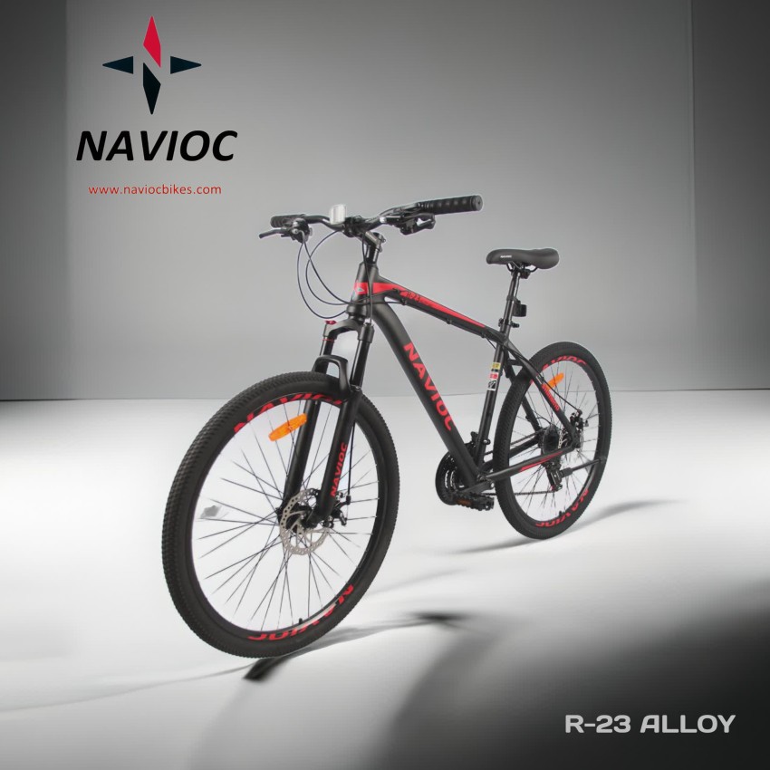 NAVIOC R 23 ALLOY 6061 21speeed SHIMANO EQUIPPED WITH SUSPENSION