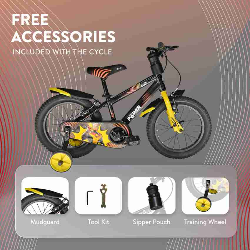 Cultsport by Cult Power Cycles for Kids Ages 5 to 8 Years with Complete Accessories 16 T Hybrid Cycle City Bike Price in India Buy Cultsport by Cult Power Cycles for Kids
