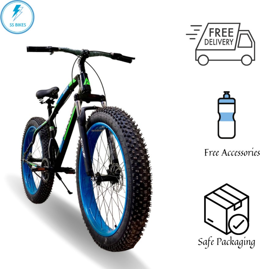 SS Bikes Escape Fat Bike 26 T Fat Tyre Cycle Price in India Buy