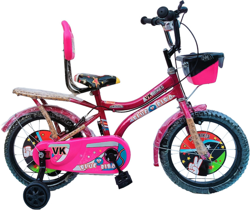 ROXXCARD 16T ZOO BABY KIDS CYCLE METAL RIM PINK FOR 5 TO 7